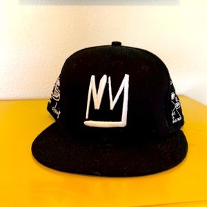 NYC New York DNINE Reserve Basquiat snap back hat RARE